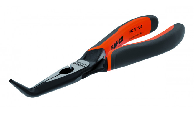 Snipe nose pliers with 60° bent tip Ergo 160mm