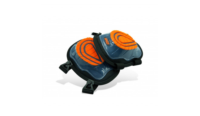 EDMA knee protectors – TPR reinforcements, breathable SBR neoprene, foam and gel padding, universal 