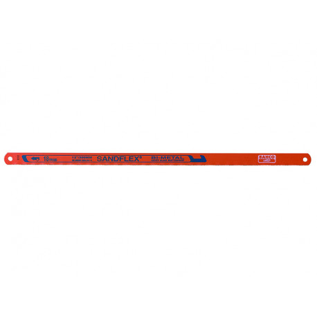 Bahco Rauasaeleht Sandflex bi-metal hacksaw blade – 24 TPI, 300 mm, hardened high-speed steel teeth 