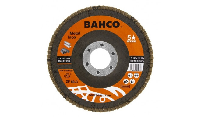 Flap disc INOX+Fe P60 125x22.23mm