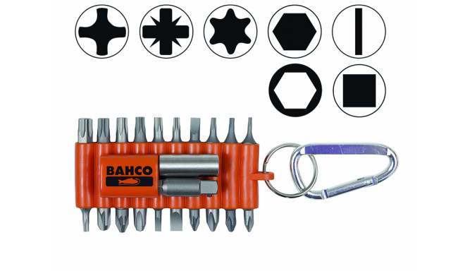 Bitu komplekts PH,PZ,Torx,SL 22gab