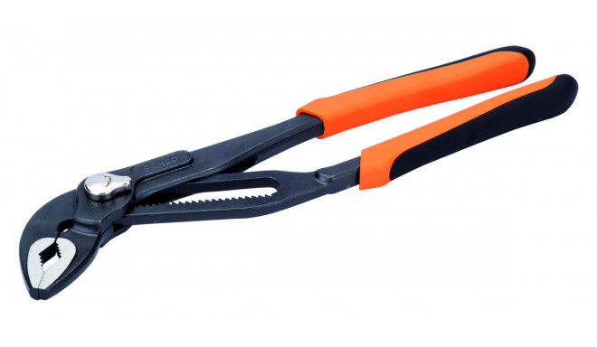 Bahco slip joint water pump pliers – quick-adjust, 250 mm, max jaw 61 mm, alloy steel, ergonomic han