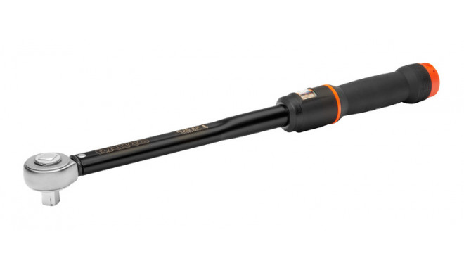 Mechanical click-style torque wrench 60-340Nm ±3% (CW & CCW) 1/2" 685mm, window scale