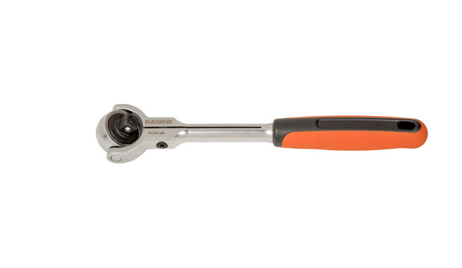 Swivel head ratchet 3/8" 223mm