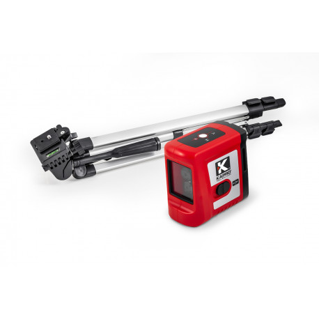 Kapro 862_SET ristjoonlaser punase kiirega ja magnetiga + statiiv 1.3m