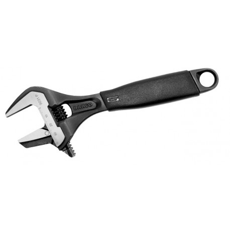 Bahco adjustable wrench 9031P – ergonomic design, 218 mm length, max 39 mm jaw opening, alloy steel 