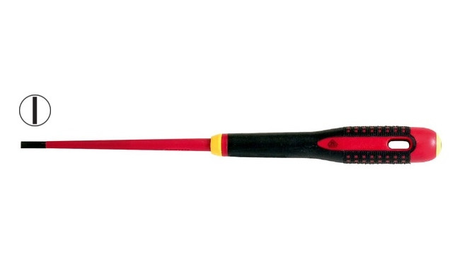 Insulated screwdriver ERGO™ SLIM slotted 1,2x6,5x150mm 1000V VDE straight