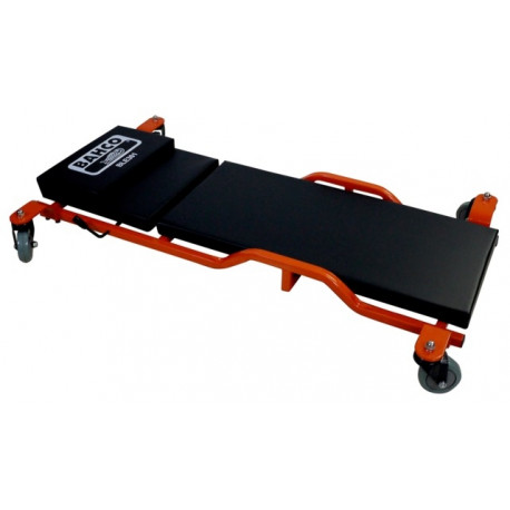 Bahco BLE301 low-profile rolling creeper – ergonomic design, 1000 x 490 mm, automotive repair tool