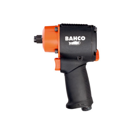 Pneumatic impact wrench "short" 1/2" max 678 Nm, double hammer engine