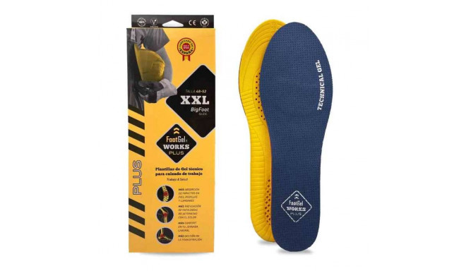 Sisetallad Footgel Works Plus XXL, suurus 48-52
