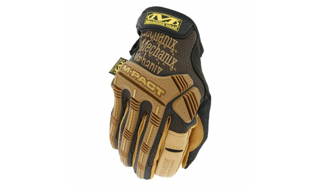 Cimdi Mechanix Durahide™ M-Pact 75 melni/brūni L