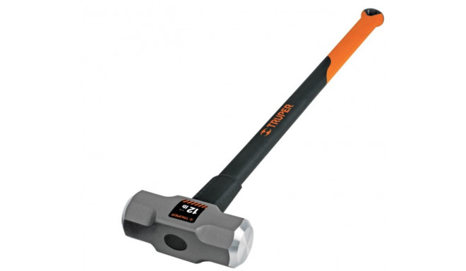 Octagonal sledge hammer 2700g with fibreglass handle 91cm Truper®