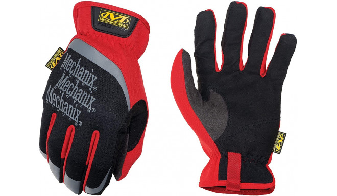 Перчатки Mechanix FastFit® 02 чёрный/kрасный S