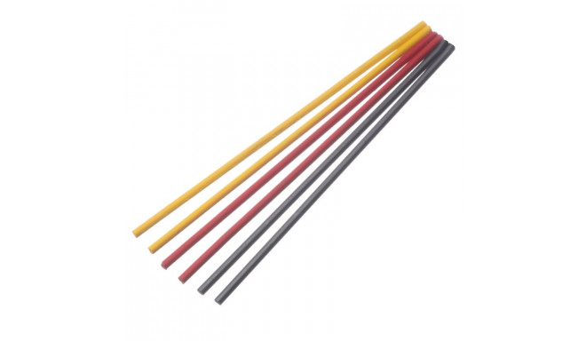Markal Trades-Marker® dry assorted refills – 2.8 mm leads, graphite, red, yellow, wipeable marks, st