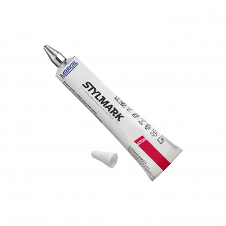 Markal 96652 Stylmark Paint Marker White 1/8"