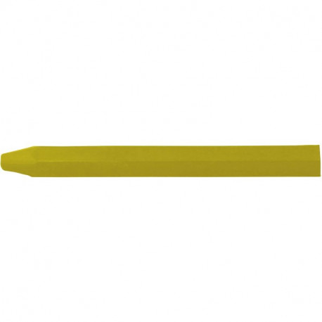 Wax-based crayon Markal FM120 120x11mm, yellow (12pcs)