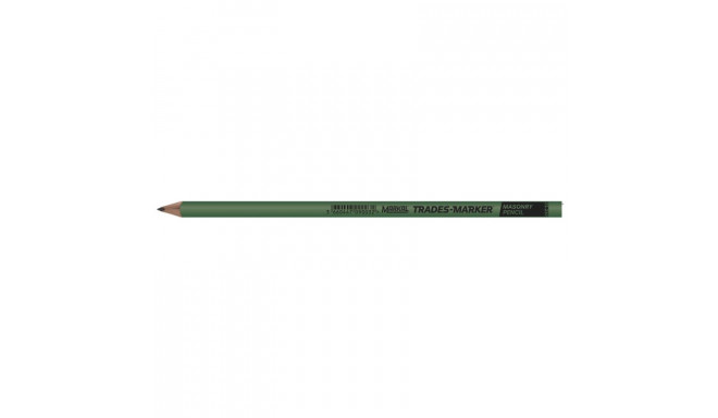 Masonry pencil 30cm Markal, green varnished (12шт.)