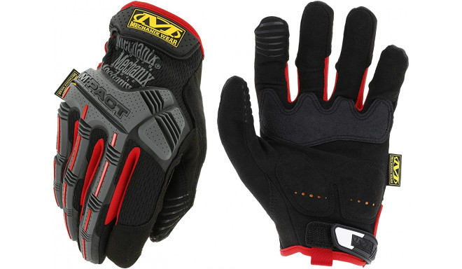 Перчатки Mechanix M-Pact® 52 чёрный/kрасный M