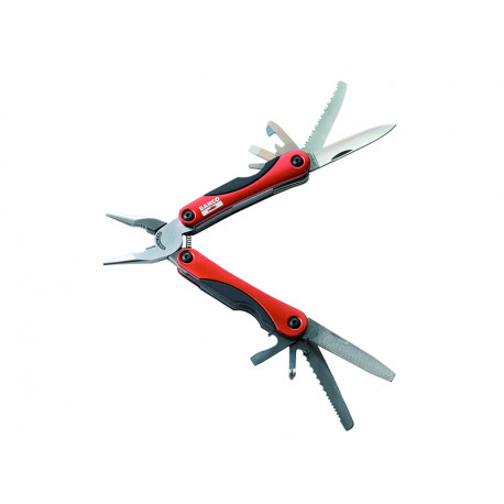 Bahco 18-in-1 aluminium foldable multitool MTT151 – rust-resistant stainless steel blades, hard canv