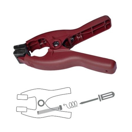 Vedruklamber reguleeritav max Ø3cm 18kg