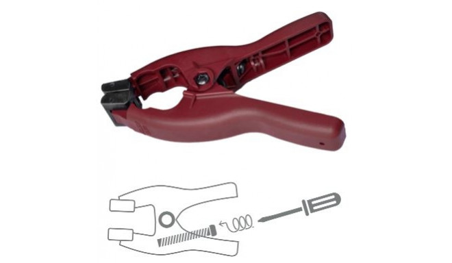 Adjustable spring clamp max Ø3cm 18kg