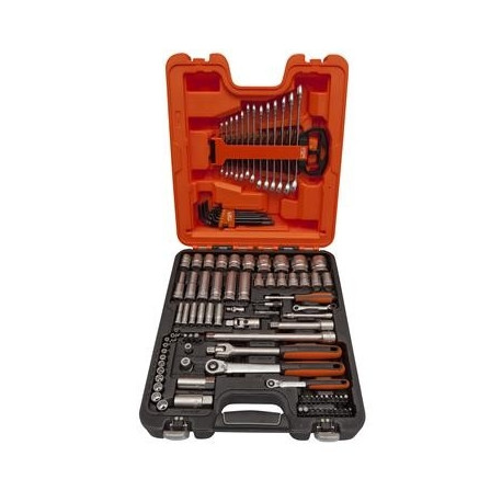 Socket and spanners set 1/4" and 1/2" 103 pcs