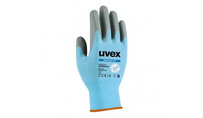 Töökindad Uvex Phynomic C3, lõikekindlus 3, sinised, suurus 7