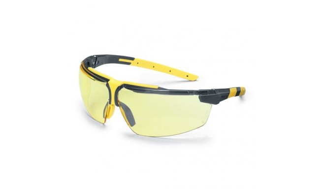 Safety glasses Uvex i-3 s, amber lens, supravision excellence (anfi scratch, anti fog) coating,  ant