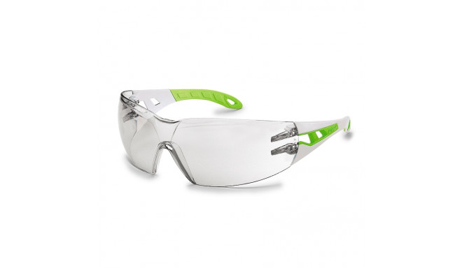 Uvex pheos s (slim fit) clear sv exc. white/green