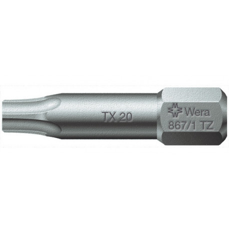 Wera Torsion bit TORX T40 x 25mm, 867/1 TZ (10pcs)