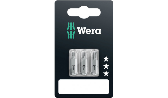 Wera 855/1 Standard otsakud PZ 1 + PZ 2 + PZ 3 x 25mm