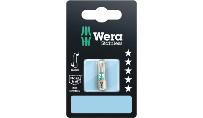 Wera 3867/1 Torsion roostevaba otsak T25 x 25mm