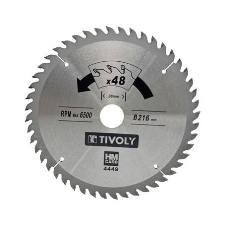 Circular saw blade 230x30x2.8/1.8mm, z40, 15°, (20mm adaptor), for wood