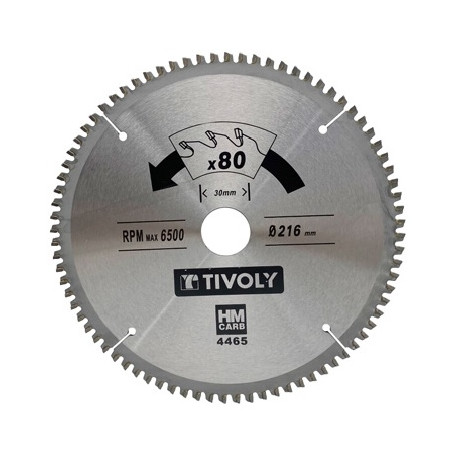 Circular saw blade 160x20x2.5/1.5mm, z40, 3°, (16mm adaptor), for non ferrous metals