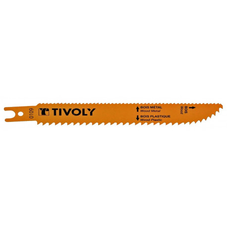 Multi-directional reciprocating saw blade 150mm (wood, MDF, wood with nails, metal, composite materi