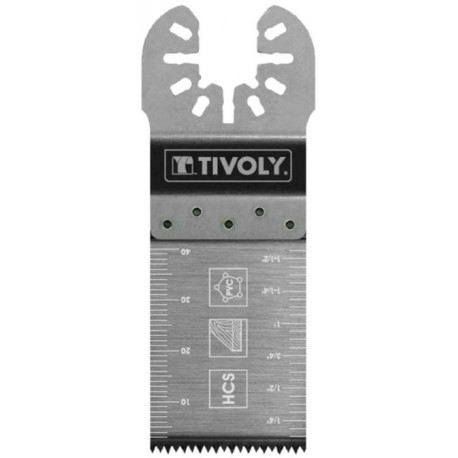 Multitool blade 34x40mm, HCS (hardened teeth), for wood