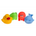 Rubber animals for bathing 4pcs., 034