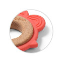 Wooden & silicone teether HEN 1075/03