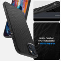 Spigen kaitseümbris Liquid Air iPhone 14 Plus, matt must