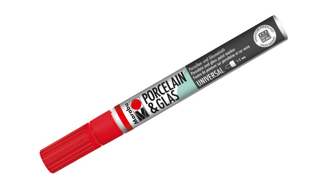 Marker portselanile ja klaasile 1-2mm 125 cherry