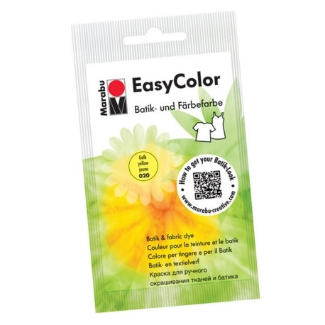 Batikavärv EasyColor 25g 020 yellow