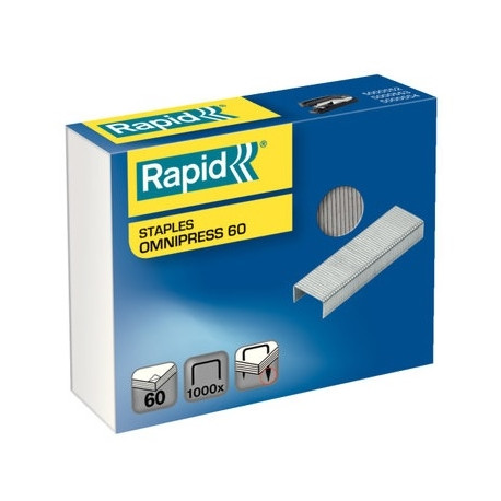 Klambrid Rapid Omnipress 60 ,60lehte , 1000tk/pk