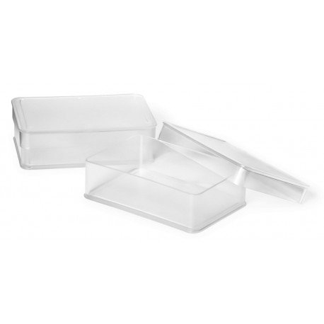 Kriidikarp kaanega, 120 x 80 x 35 mm, läbipaistev löögikindel plast