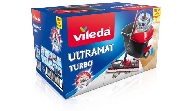 Põrandapesukomplekt VILEDA Easy Wring Turbo Ultramat (mopp+ämber)