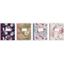 Kaustik 165x208 96 lehte, 5x5ruut, BOTANIQUE assortii Interdruk