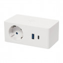 Laadimisjaam VersaQ laua külge kinnitatav: 1 pistikupesa+1 USB 5V ( 2 ports A+C )+juhtmevaba laadija