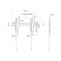 Multibrackets MB-5549 TV wall bracket with tilt up to 75" / 35kg