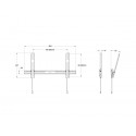 Multibrackets MB-0995 Universal Tilt Wallmount up to 40"- 85" / 70kg