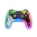 Mars Gaming MGP-24 Bezvadu spēļu kontrolieris RGB / USB 2.4GHz / USB-C / X-input & D-input