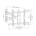 Multibrackets MB-0150 TV mounts up to 65" / 30kg